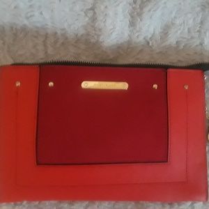 RIVER ISLAND Red Clutch